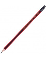 Μολύβι γραφίτη με γόμα Deli - E10901, НВ