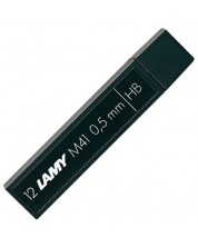 Γραφίτης για αυτόματο μολύβι Lamy - 0.5 mm HB, 12 τεμάχια