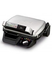 Ψησταριά Tefal - GC451B12, 2000W, αλουμίνιο, με ραβδώσεις, μαύρο/γκρι