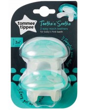 Μασητικό οδοντοφυΐας Tommee Tippee - στάδιο 1, 2 τεμάχια, πράσινο -1