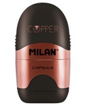 Γόμα με ξύστρα Milan - Copper, ποικιλία -1
