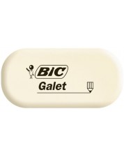 Γόμα BIC - Galet, για μολύβι, λευκή -1