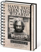 Σημειωματάριο Pyramid Movies: Harry Potter - Sirius Black Wanted Poster,  A5 -1