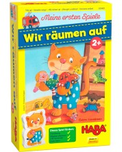 Παιδικό παιχνίδι Haba - Τακτοποιήστε το δωμάτιο της γάτας Tiptop -1