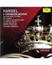 Handel: 4 Coronation Anthems Including Zadok The Priest; Dixit Dominus - (CD)	