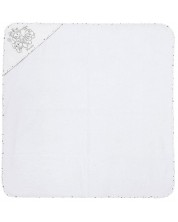 Μπουρνούζι με κουκούλα  Casa - Paris,Bianco, 100 х 100 cm -1