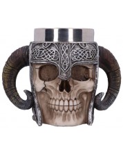 Ποτήρι μπύρας Nemesis Now Adult: Medieval - Viking Skull