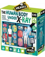 Εκπαιδευτικό παζλ Headu Montessori - Το ανθρώπινο σώμα