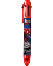 Στυλό με 6 χρώματα Kids Licensing - Spider-Man