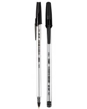 Στυλό  Deli Think - EQ1-BK, 0.7 mm,Μαύρο -1
