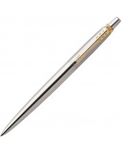 Στυλό με κουτί  Parker Jotter Stainless Steel - Ασημί με χρυσά στοιχεία
