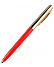 Στυλό Fisher Space Pen Cap-O-Matic - 775 Brass, Red