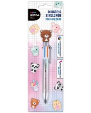 Στυλό με φιγούρα Kidea - 6 χρώματα, αρκούδα