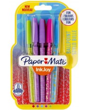 Στυλό  Paper Mate Ink Joy - Vintage, 1,0 mm, 8 χρώματα -1
