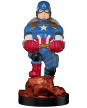 Αγαλματίδιο-βάση EXG Marvel: Captain America - Cap, 20 cm -1