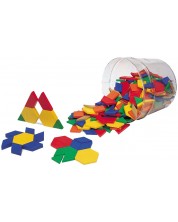 Σετ παιχνιδιών  Learning Resources -Πλαστικό τανγκράμ, 250 τεμάχια -1