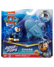 Σετ παιχνιδιών Spin Master Paw Patrol - Aqua Chase με τον Καρχαρία -1