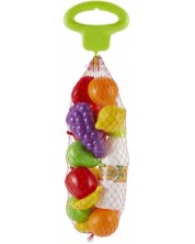 Σετ παιχνιδιών Ecoiffier - Φρούτα και λαχανικά σε δίχτυ, 15 τεμάχια -1