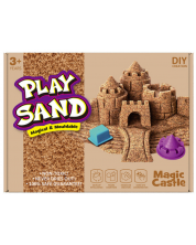 Σετ παιχνιδιού Play Sand - Κινητική άμμος, κάστρα -1