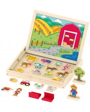 Σετ παιχνιδιών Acool Toy - Μαγνητικός πίνακας φάρμα με ζώα -1