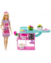 Σετ παιχνιδιών Mattel Barbie - Ανθοπωλείο -1
