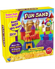 Σετ παιχνιδιού Fun Sand - Κινητική άμμος, κάστρα -1