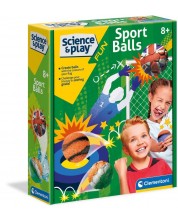 Σετ παιχνιδιού Clementoni Science - Φτιάξτε τις δικές σας αθλητικές μπάλες