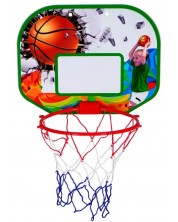 Σετ παιχνιδιών GT - Σανίδα μπάσκετ με μπάλα και τρόμπα -1