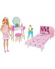 Σετ παιχνιδιού Barbie - Το υπνοδωμάτιο της Barbie -1