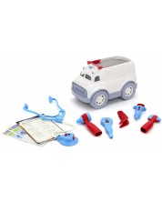 Σετ παιχνιδιών Green Toys - Προμήθειες ασθενοφόρου και γιατρού -1