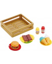 Σετ παιχνιδιών Raya Toys - Food Box Μπέργκερ και παγωτό -1