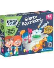 Σετ παιχνιδιού Clementoni Science &Play - Ασκούμενος Επιστήμονας, Πειράματα -1