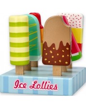 Σετ παιχνιδιών Lelin - Σταντ με παγωτά με ξυλάκι -1