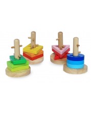Παιχνίδι για κορδόνι και περιστροφή γεωμετρικών σχημάτων Acool Toy -1