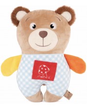 Παιχνίδι κατά των κολικών με κουκούτσια κερασιού Amek Toys - Αρκούδα, Chubby the bear -1