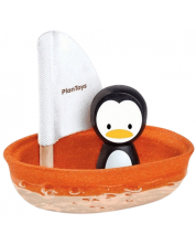 Παιχνίδι μπάνιου PlanToys - πιγκουίνος -1