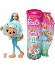 Σετ παιχνιδιού Barbie Cutie Reveal - Κούκλα με κοστούμι αρκούδας-δελφινιού -1