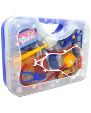 Σετ παιχνιδιών Raya Toys -Γιατρός σε βαλιτσάκι , μπλε -1
