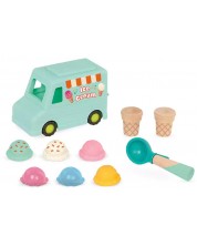 Игрален комплект Battat - Камион за сладолед с аксесоари