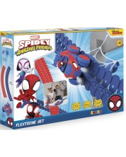 Σετ παιχνιδιού Smoby Spidey Amazing Friends - Πίστα Spidey -1