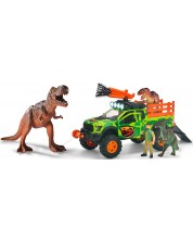 Σετ παιχνιδιού Dickie Toys - Τζιπ για κυνήγι δεινοσαύρων
