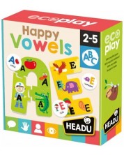 Σετ παιχνιδιού Headu Happy Vowels - Χαρούμενα φωνήεντα