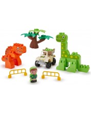 Σετ παιχνιδιών Ecoiffier Abrick -Πάρκο δεινοσαύρων -1