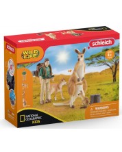 Σετ παιχνιδιών Schleich Wild Life - Ταξίδι με σακίδιο στην Αυστραλία, 9 τεμάχια  -1