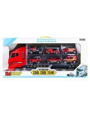 Σετ παιχνιδιών GOT - Φορτηγό με 10 οχήματα -1