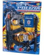 Σετ παιχνιδιών RS Toys - Αστυνομία, 6 τεμάχια, ποικιλία -1