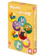 Παιχνίδι μνήμης Janod - Rigolooo -1