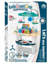 Σετ παιχνιδιών Felyx Toys -Επιστημονικό εργαστήριο με τρεχούμενο νερό, 46 τεμάχια -1