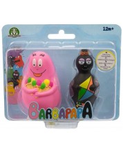 Σετ παιχνιδιού Barbapapa - Ο μπαμπάς Barba με παγωτό και η μαμά Barba με χαρταετό -1