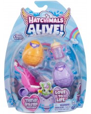 Σετ παιχνιδιού Hatchimals Alive! - Καρότσι με ειδώλια -1